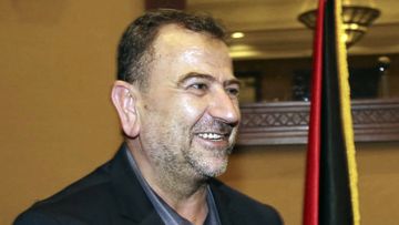 Saleh Arouri, a top official with the Palestinian militant group Hamas