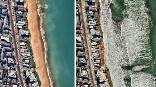 Collaroy Beach. (Nearmap)