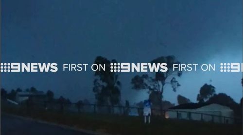 The River Heads home was one of many affected by the storm. (9NEWS)