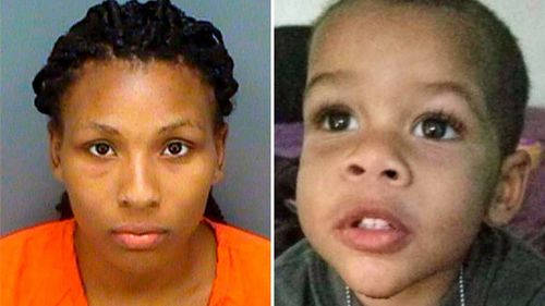 Charisse Stinson claimed her son had been abducted.