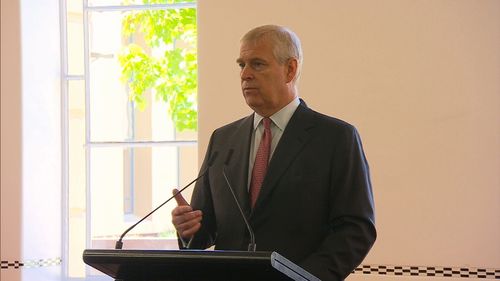 Prince Andrew, the Duke of York, has continued his Australian tour by opening an innovation hub at the Royal Adelaide Hospital.