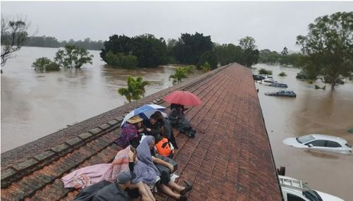 Lismore was struck by severe floods in February, and then again in March.