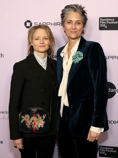 Jodie Foster and Alexandra Hedison 