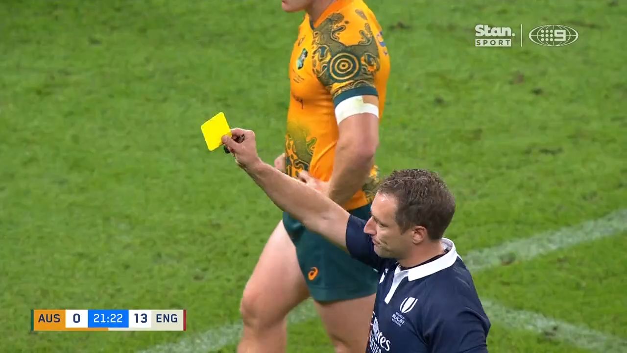 Wallabies lose Izaia Perese to the sin bin in 'awful' decision in second England Test