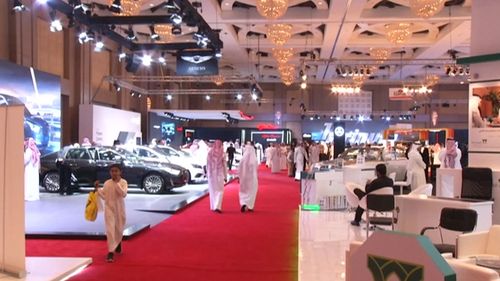 The car show was held in Riyadh earlier this week.