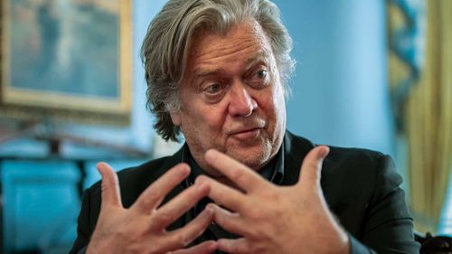 Steve Bannon was pardoned by Donald Trump for federal conspiracy fraud charges, but his alleged accomplices weren't.