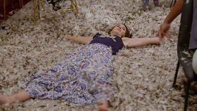 Parental Guidance Season 1: Penny Free Range Mum does a pillow fairy after pillow fight during sleepover challenge