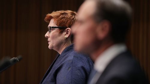 Foreign Affairs Minister Marise Payne.