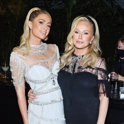 LOS ANGELES, CALIFORNIA - NOVEMBER 06: (L-R) Paris Hilton and Kathy Hilton attend the 10th Annual LACMA ART+FILM GALA honoring Amy Sherald, Kehinde Wiley, and Steven Spielberg presented by Gucci at Los Angeles County Museum of Art on November 06, 2021 in Los Angeles, California. 