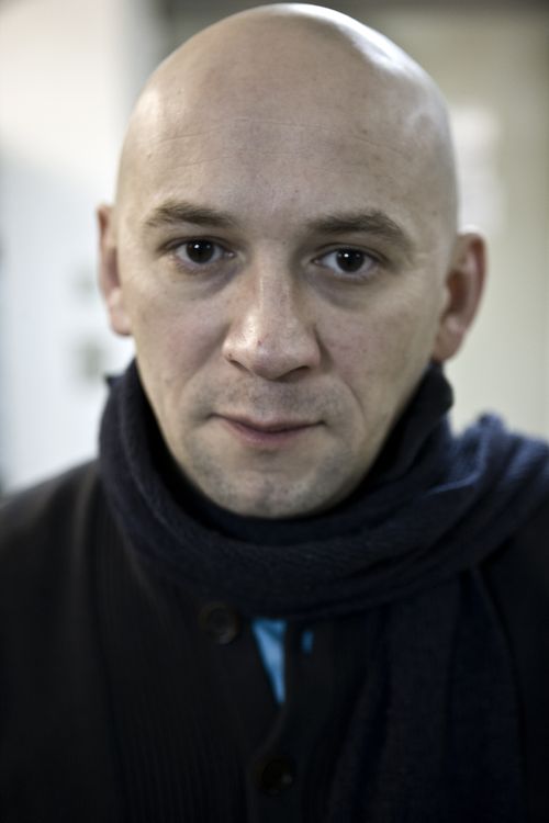Russian documentary filmmaker Alexander Rastorguyev poses for a photo in Moscow, Russia