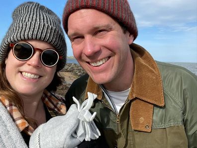 Princess Eugenie with husband Jack Brooksbank