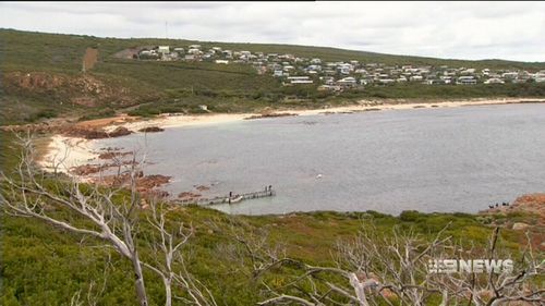 The South Port beach has been closed at least until tomorrow morning. (9NEWS)