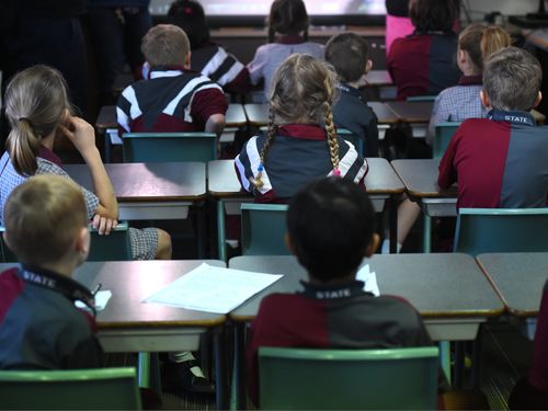 Hundreds of schools in Sydney are full or overflowing with students. (AAP)