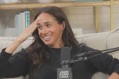 Meghan, the Duchess of Sussex on the podcast The Jamie Kern Lima Show.