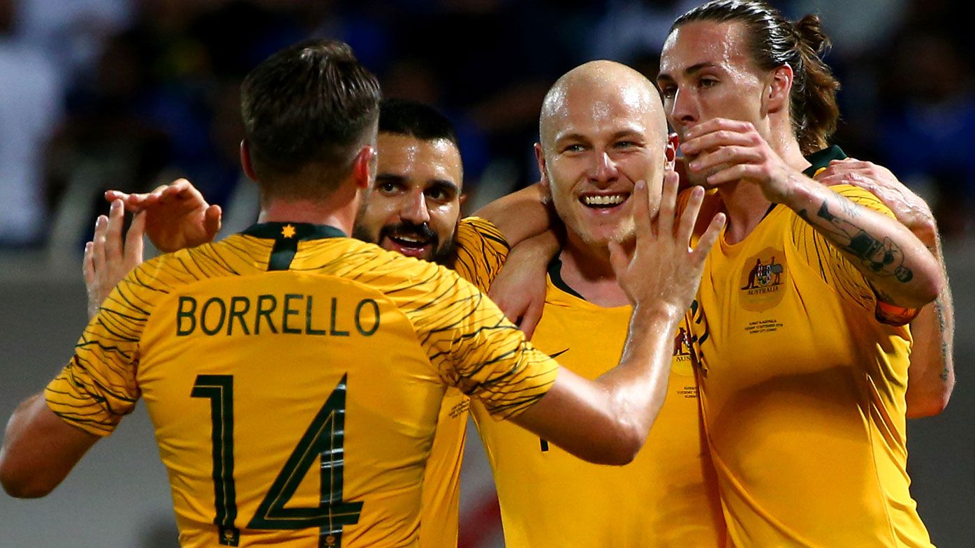 Socceroos vs Kuwait World Cup qualifier | Mathew Leckie, Aaron Mooy goals