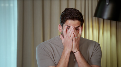 Duncan breaks down during emotional conversation with wife Alyssa as the pair are reunited after Partner Swap task on MAFS 2023