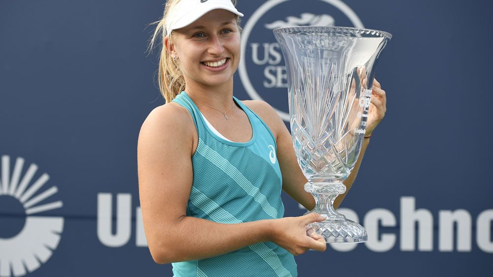 Gavrilova wins maiden WTA Tour title
