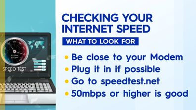 Internet speeds
