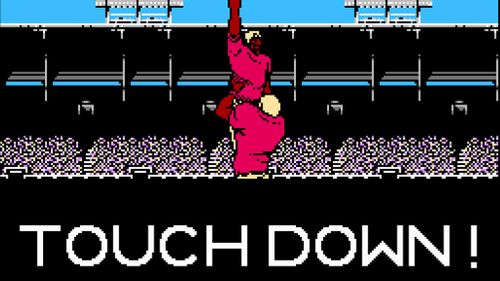 Jarryd Hayne takes to the field in retro Nintendo video game hack