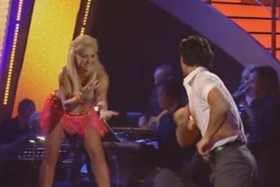 Brynne's 2011 <i>Dancing with the Stars </i>appearance didn't start well – her husband taking issue with judge Josh Horner who described Brynne as a “bedazzled potato sack”. Needless to say, Brynne didn’t take out the title and was eliminated weeks later.