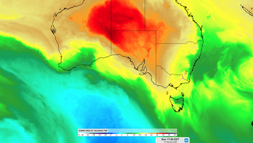 A cold front will cause temperatures to &#x27;see saw&#x27; in south east Australia.