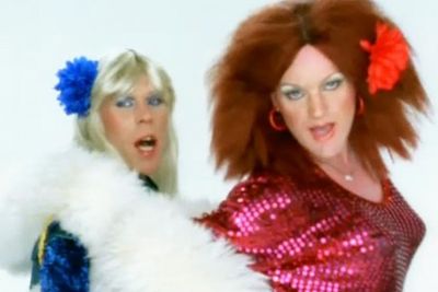 When the British pop duo decided to cover ABBA hit 'Take A Chance On Me', the urge to don Frida and Agnetha's iconic outfits proved impossible to resist!