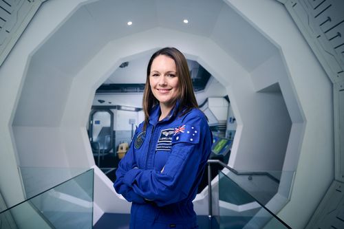 Katherine Bennell-Pegg, Australia's first astronaut. 
