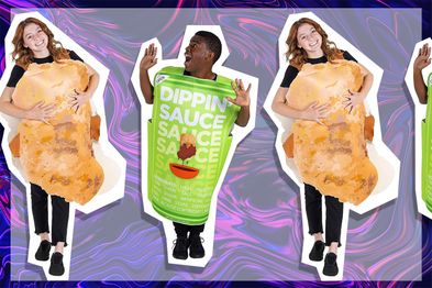 9PR: Chicken Nugget with Dipping Sauce Couples Halloween Costume