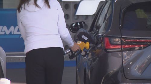 A queue of around 20 cars was alreayd waiting at the Preston service station by 7am this morning.