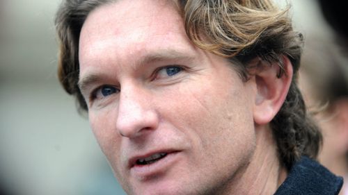 Suspended Bombers coach James Hird has returned home from overseas early. (AAP)