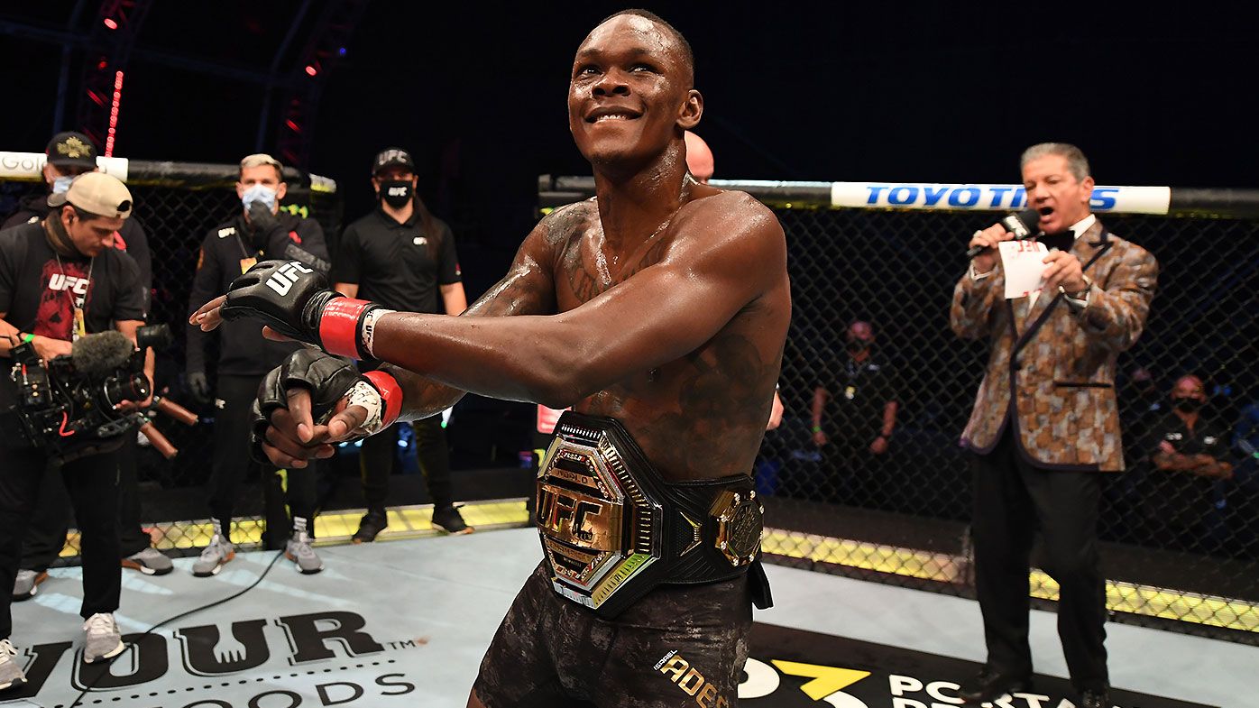 'Human trash': UFC champion Israel Adesanya under fire for 'disgusting' acts after TKO win over Paulo Costa