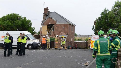 Ms Shepherd's neighbour's home was also seriously damaged by the explosion. (Facebook)