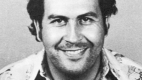 Mugshot of Pable Escobar (National Police of Colombia)
