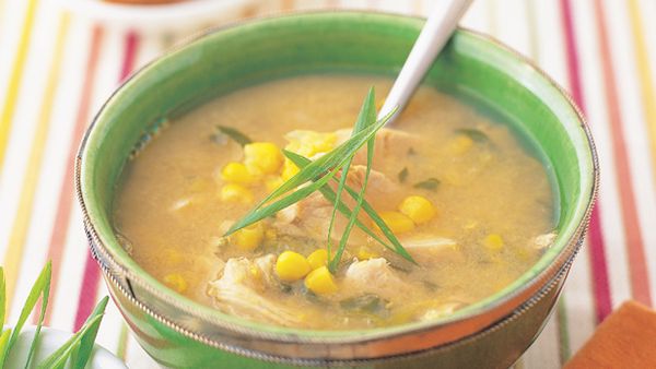 Chicken and corn soup