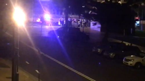 Police were called to the Coogee park about 11pm. (9NEWS)