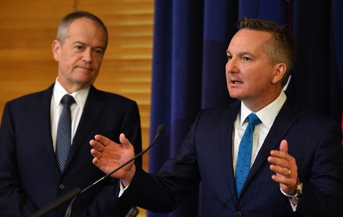 Shadow Treasurer Chris Bowen said removing 300,000 pensioners and income support recipients from their proposed policy was about making a "progressive policy even more progressive". (AAP)