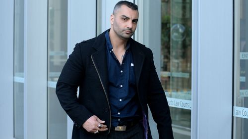 Mick Hawi outside court in 2014.