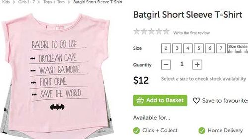 Target pulls 'sexist' children's clothing from stores