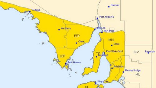 Damaging winds and thunderstorms to hit South Australia
