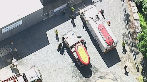 QFES swift water crews have been deployed to Canungra Creek to help retrieve Mr Hornman's vehicle. 