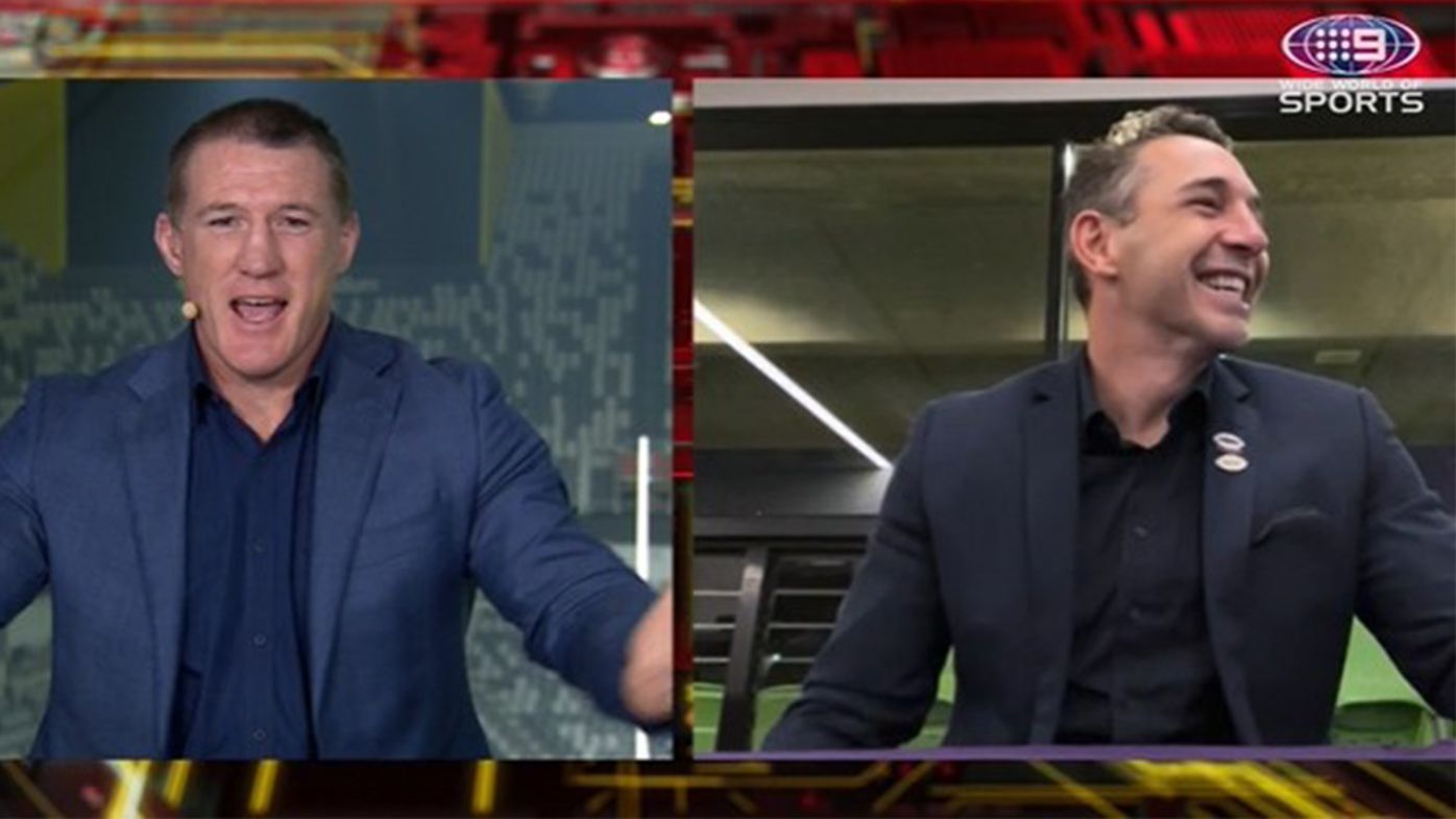 Paul Gallen meltdown over State of Origin misery puts panel in stitches