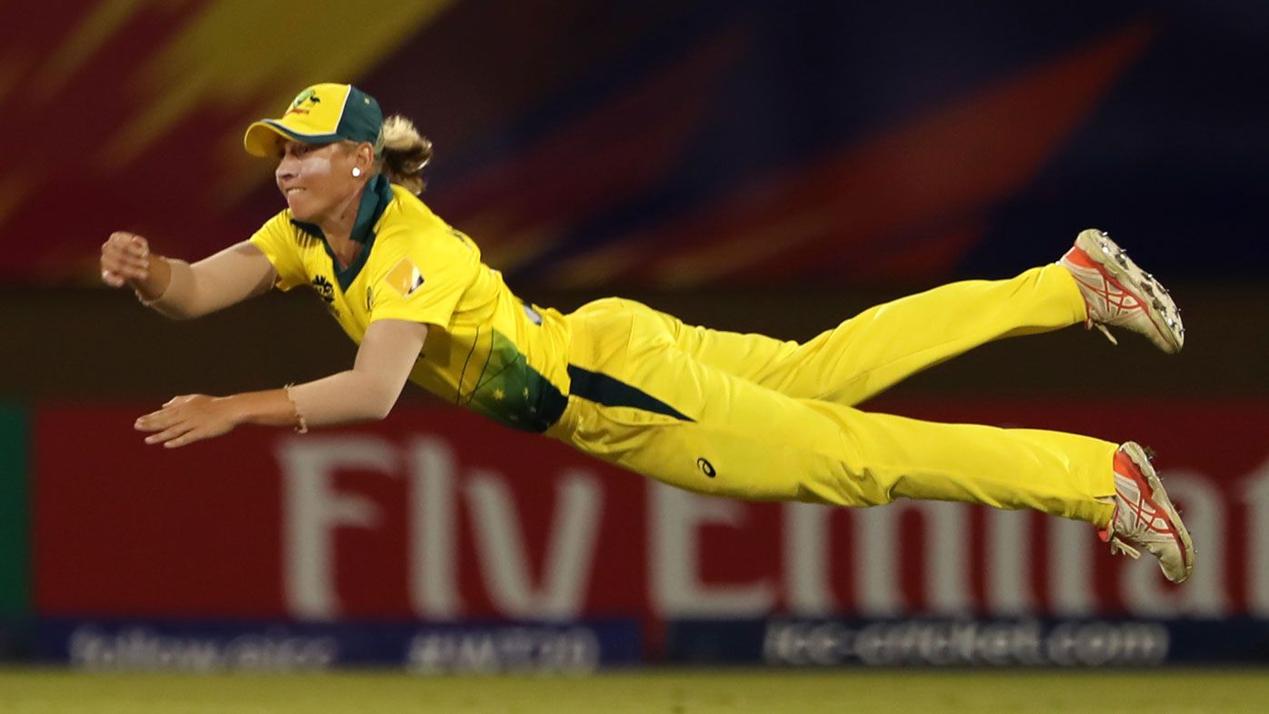 Healy's record equaling performance inspires Aussies in opening T20 World Cup win