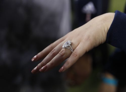 Only a handful of people knew Correa was going to propose. (AP)