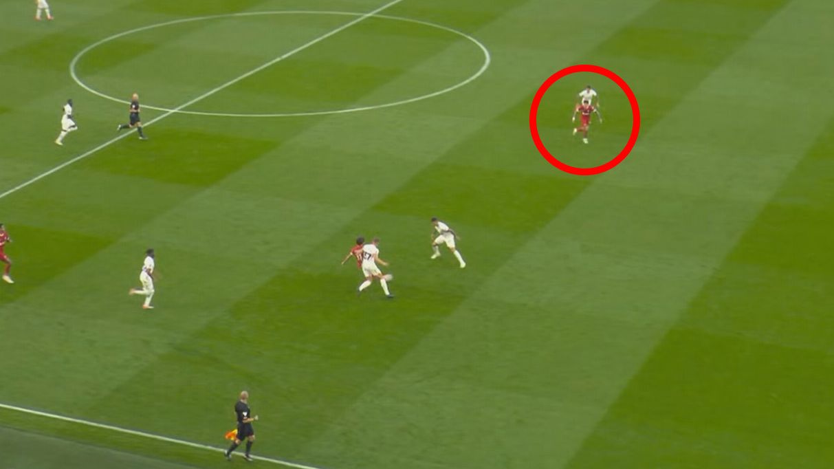 Liverpool were stung by this controversial offside decision against Tottenham.