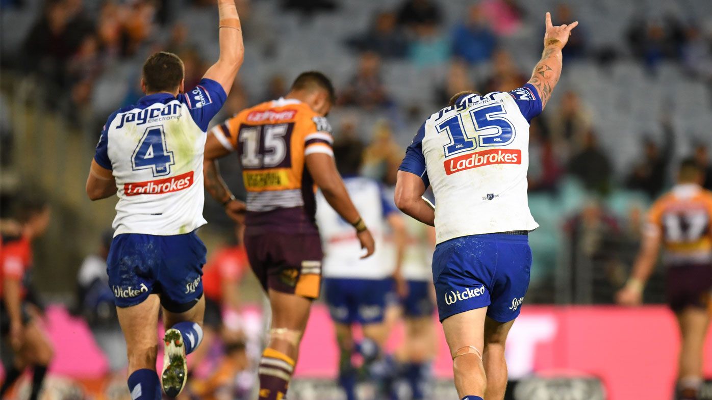 Dogs deliver NRL top-four blow to Broncos