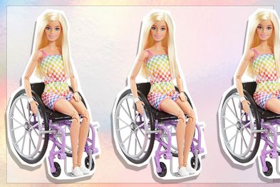 9PR: Barbie Doll with Wheelchair and Ramp.