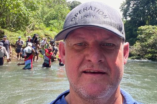 Paul Miller died while walking the Kokoda Track with his son on Sunday.