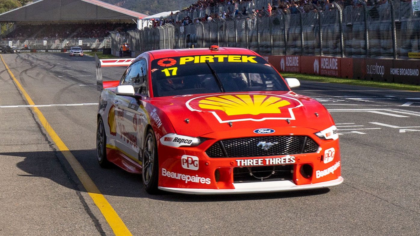 Scott McLaughlin in action in Adelaide earlier this year.