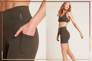 9PR: Boody Motivate 5" High-Waist Shorts