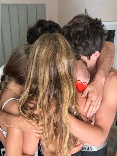 Gisele Bundchen and her family